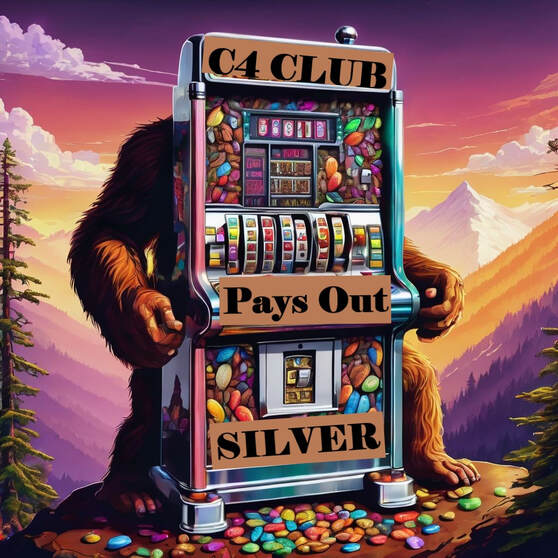 Sasquatch Slot Machine Silver